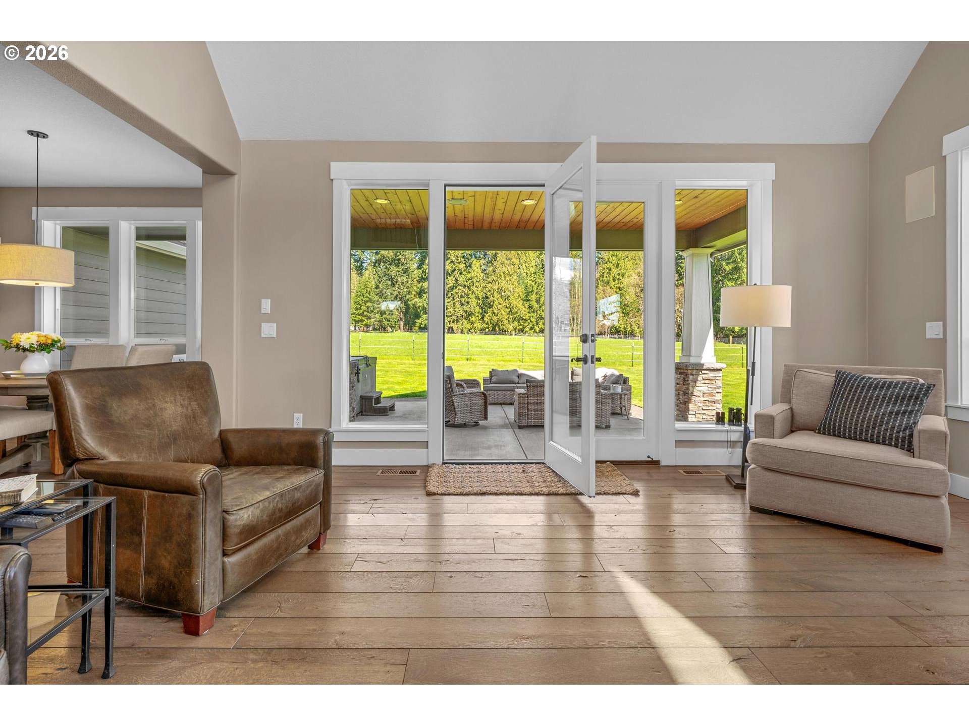 34281 Millard Road Warren, OR 97053 - Photo 18 of 47 a living room with furniture and large windows