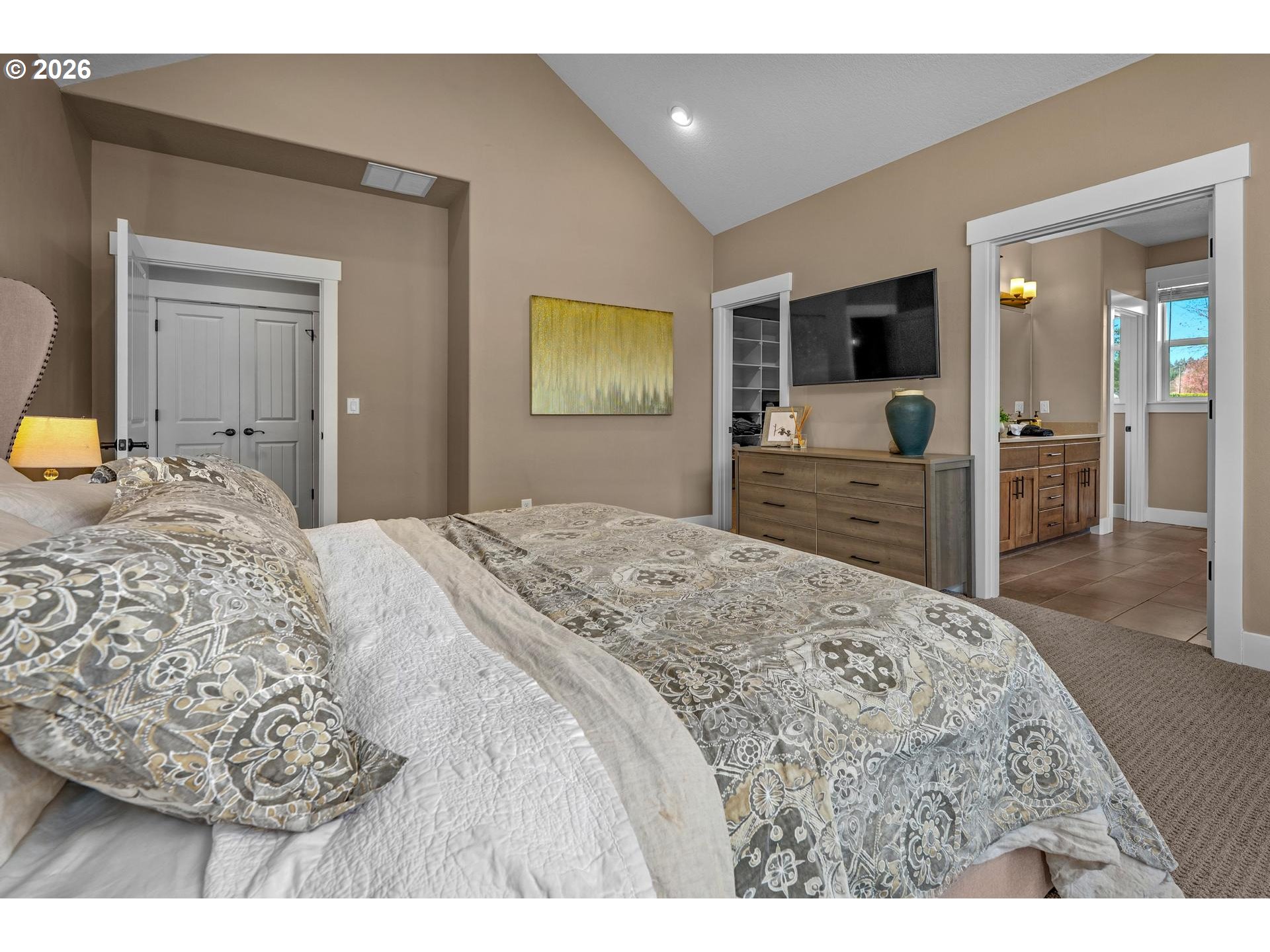 34281 Millard Road Warren, OR 97053 - Photo 24 of 47 a bedroom with a bed and a dresser