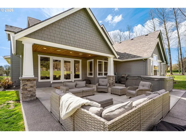 a view of outdoor space and yard
