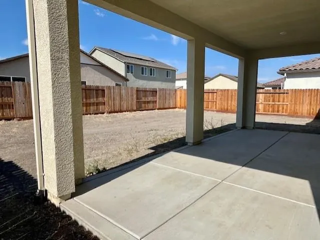 a view of front door
