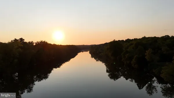 a garden view with a seating space