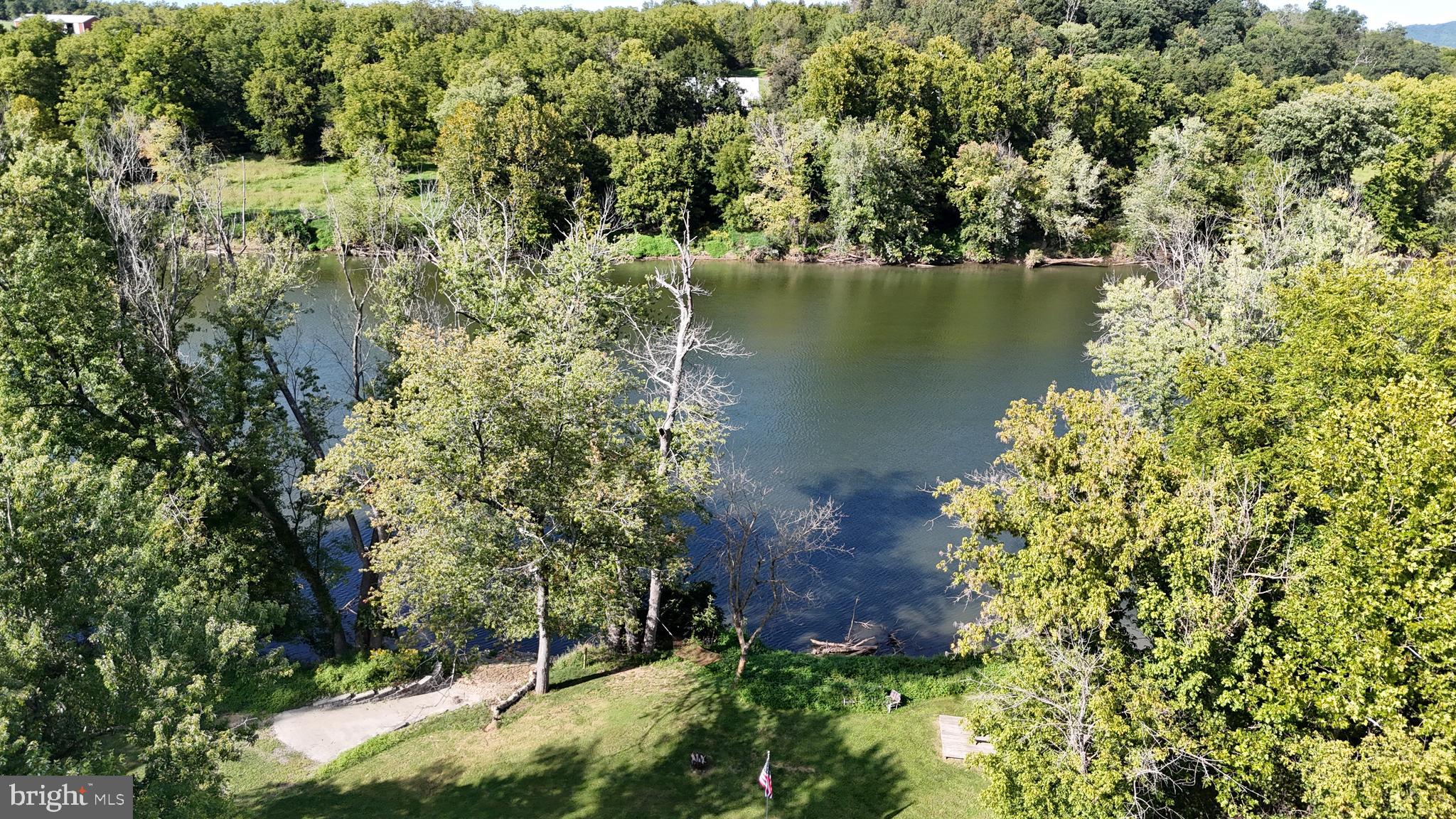 Lot 8-10 Howellsville Road Boyce, VA 22620 - Photo 3 of 42 an aerial view of a house with a yard and lake view
