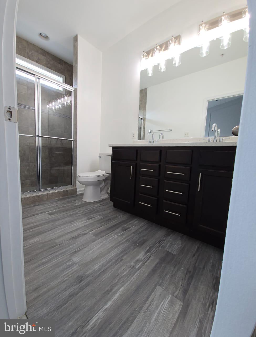 211 Spring Bank Avenue Frederick, MD 21701 - Photo 6 of 24 a bathroom with a sink vanity and a mirror