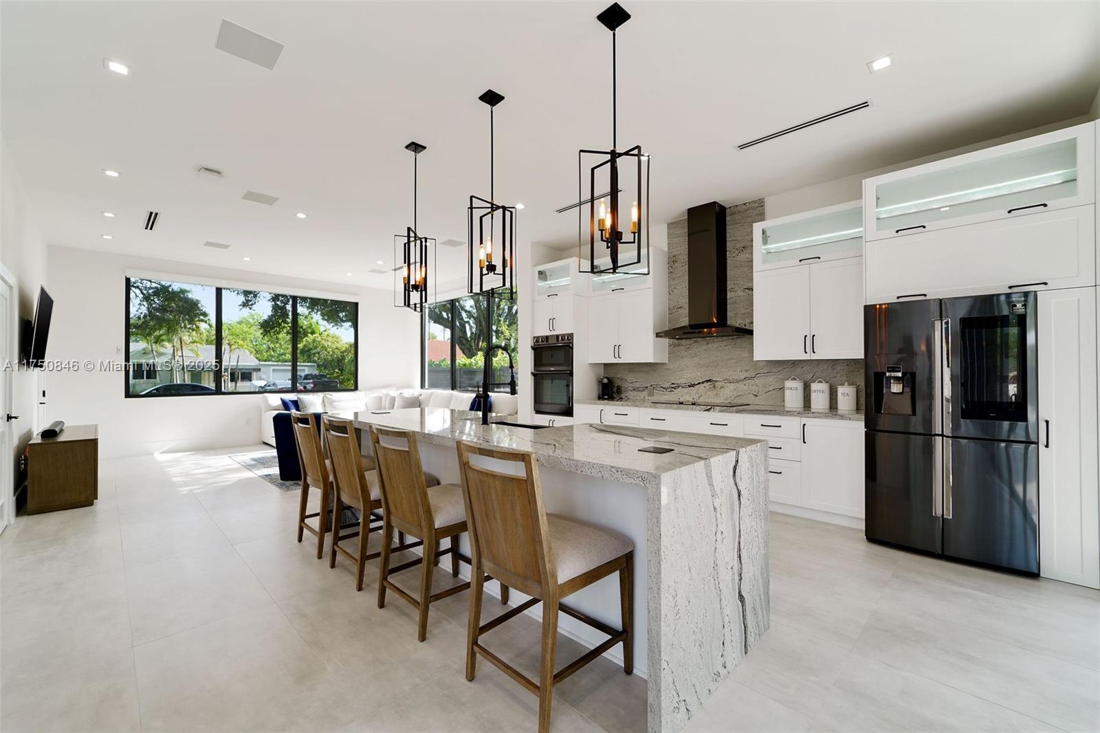 4321 Southwest 11th Street Miami, FL 33134 - Photo 18 of 43 Open living with kitchen and family room
