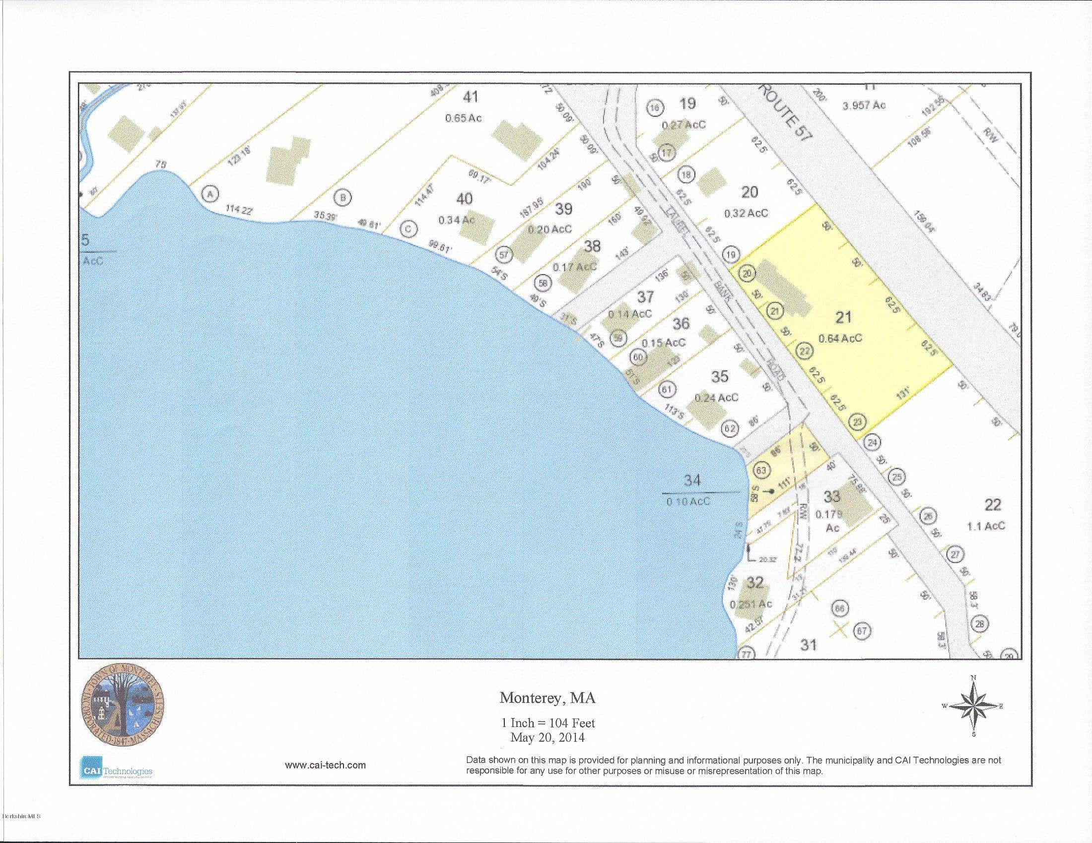 19 Laurel Banks Road Monterey, MA 01230 - Photo 27 of 27 Map