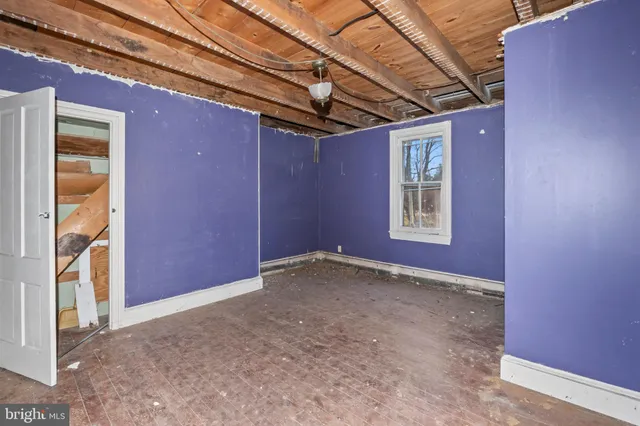 a view of empty room