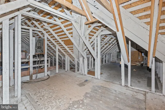 a view of an front door