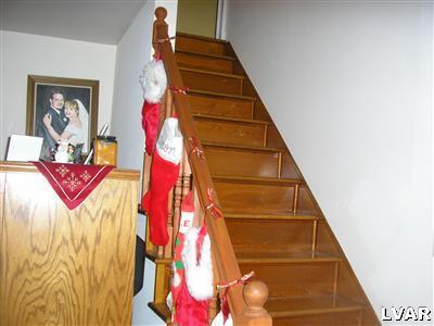 2952 Middletown Road Bethlehem, PA 18020 - Photo 5 of 22 Stairs leading to 2nd floor...all hardwood!