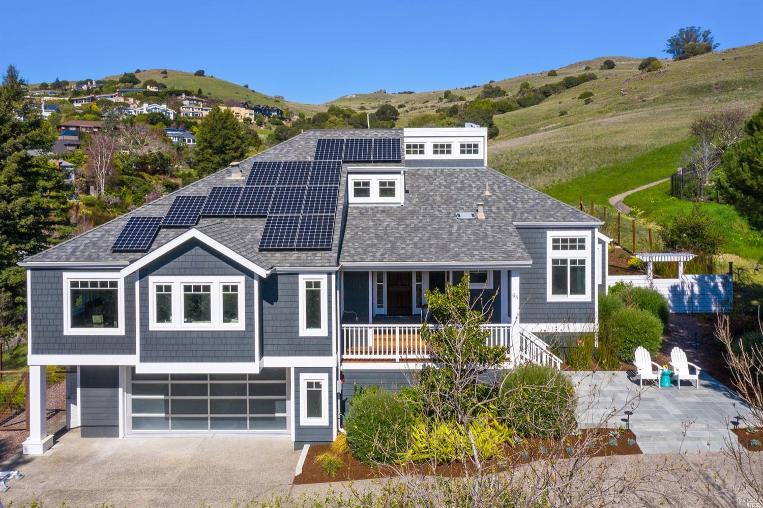 68 Reed Ranch Road Tiburon, CA 94920 - Photo 1 of 1 a aerial view of a house