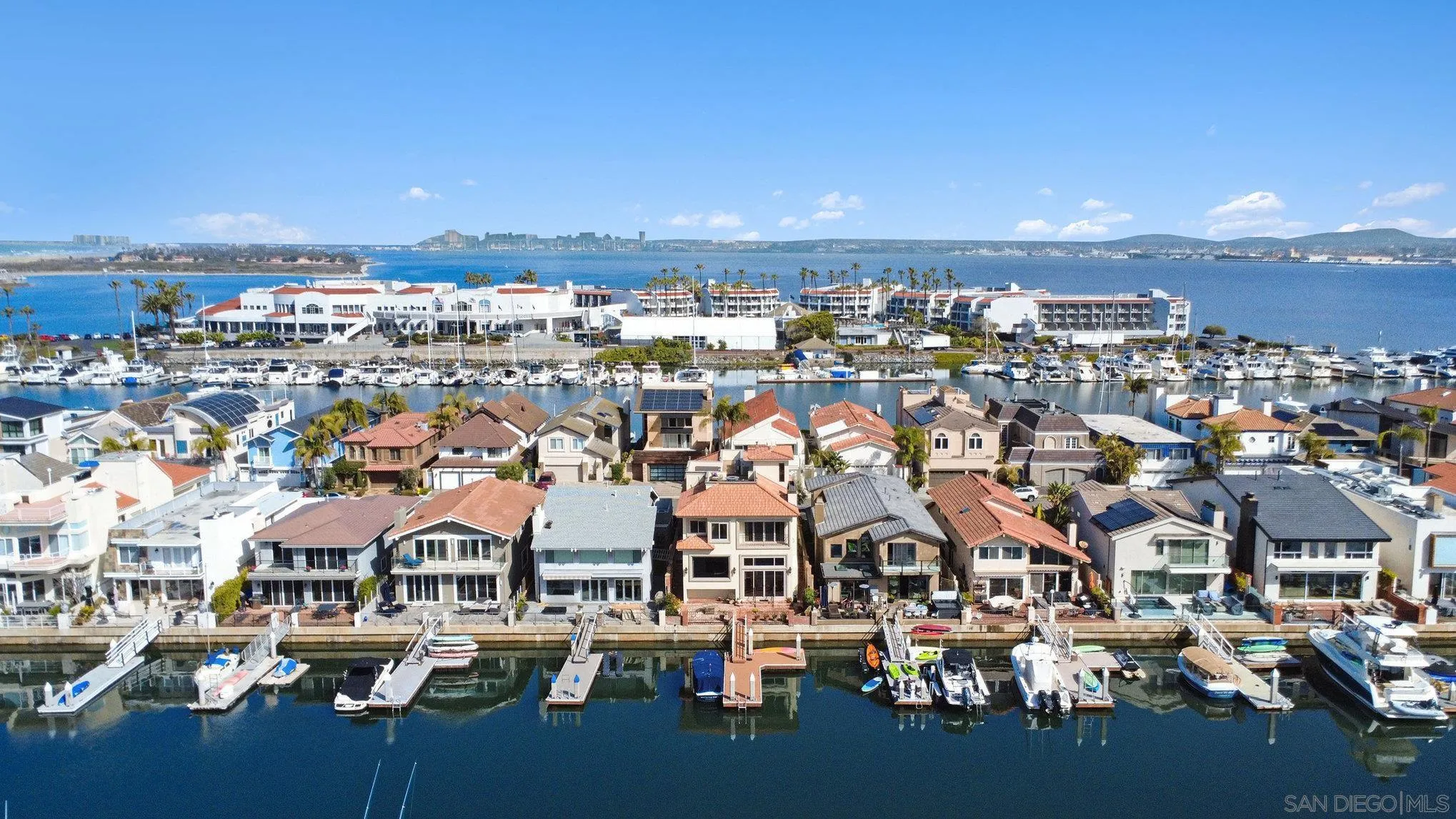 34 The Point Coronado, CA 92118 - Photo 3 of 71 an aerial view of residential houses with city view