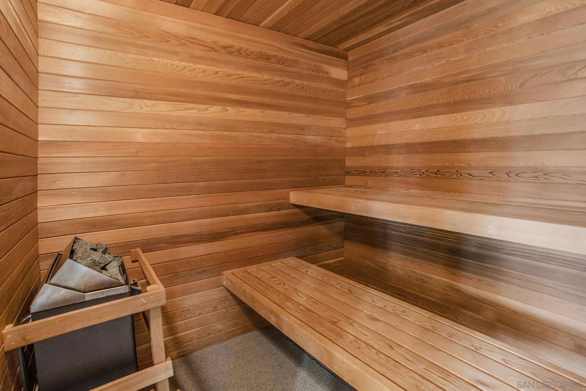 34 The Point Coronado, CA 92118 - Photo 50 of 71 a view of a room with racks on the wall