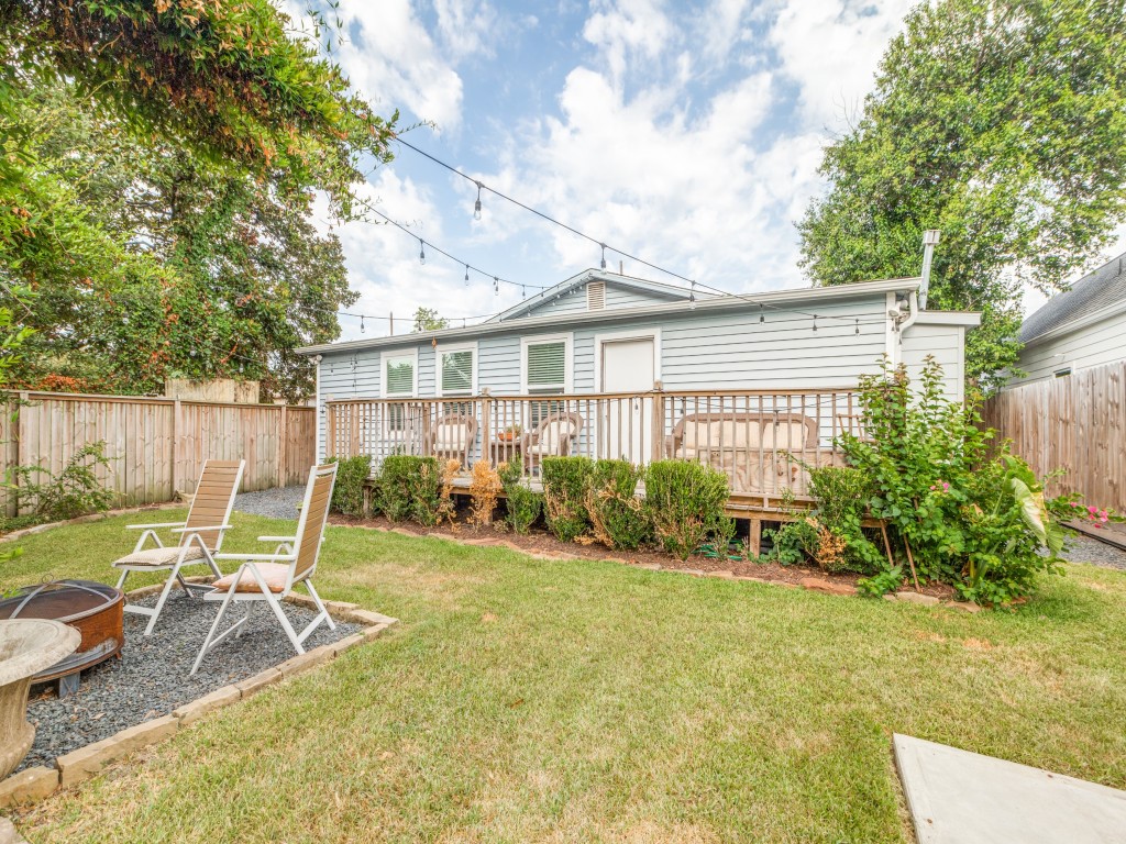 5110 Cochran Street Houston, TX 77009 - Photo 23 of 23 a view of a house with backyard porch and sitting area