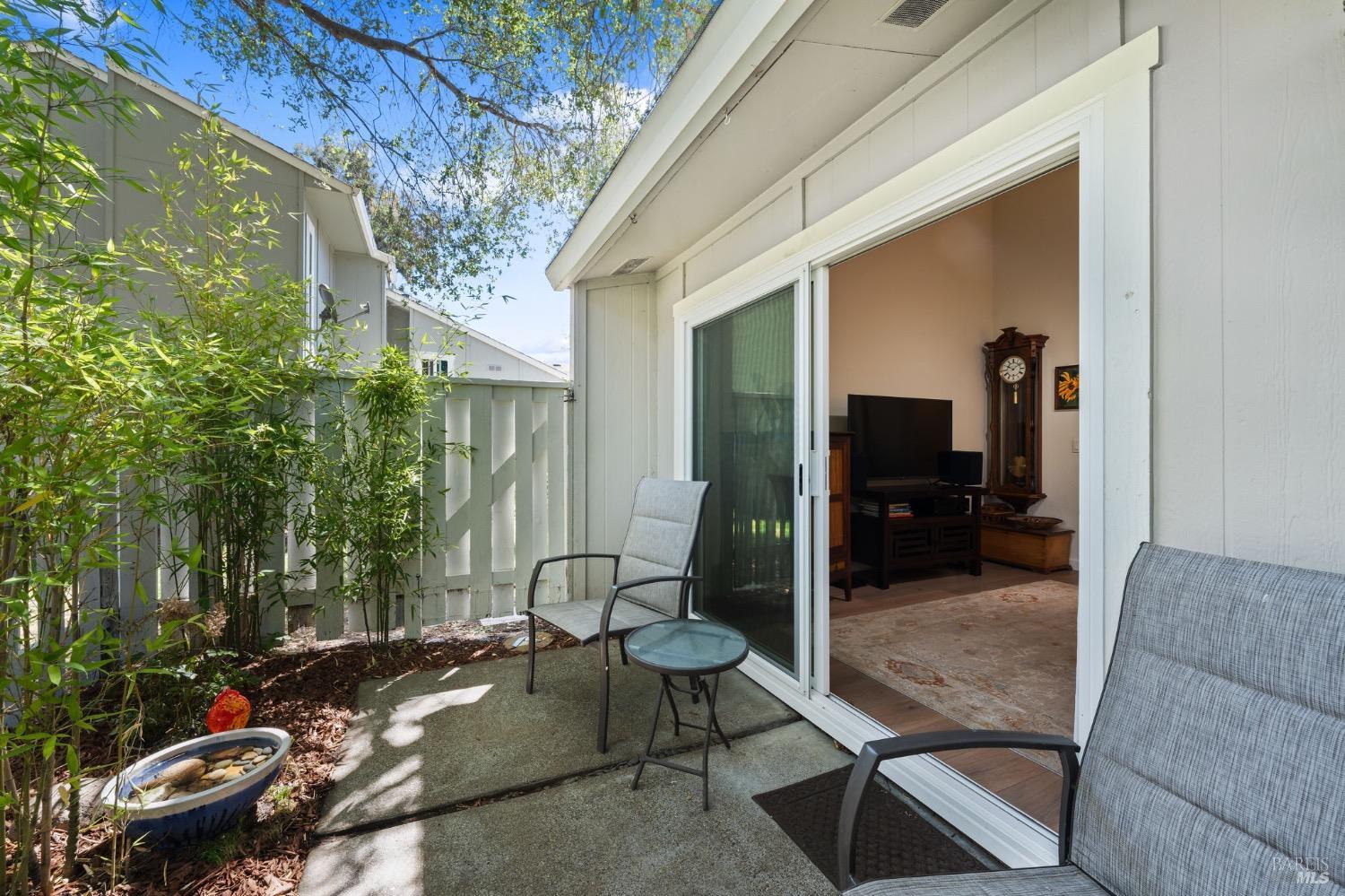 1459 Post Ranch Road Santa Rosa, CA 95405 - Photo 1 of 1 a view of a couches and dinning table in patio