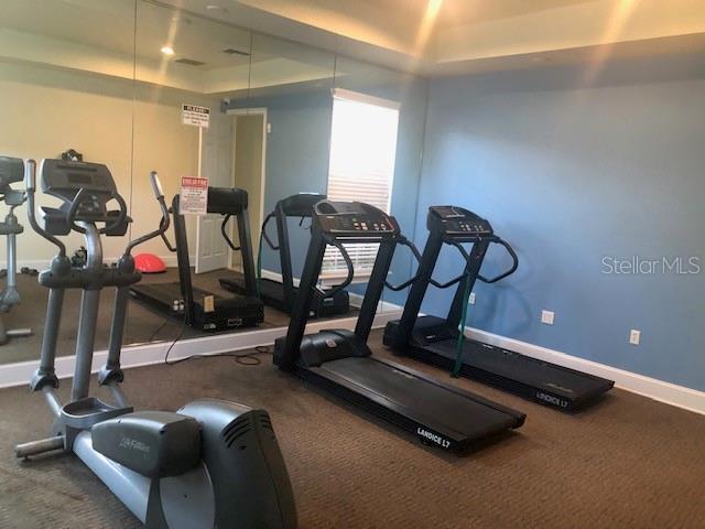 120 Terrace Ridge Circle, Unit 120 Davenport, FL 33896 - Photo 6 of 11 a room with gym equipment