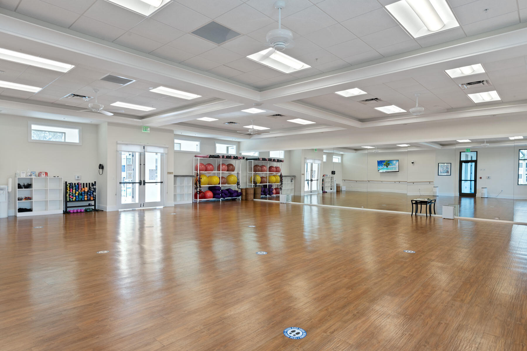 792 Eagle Creek Drive, Unit 204 Naples, FL 34113 - Photo 25 of 49 a view of a floor with gym equipment