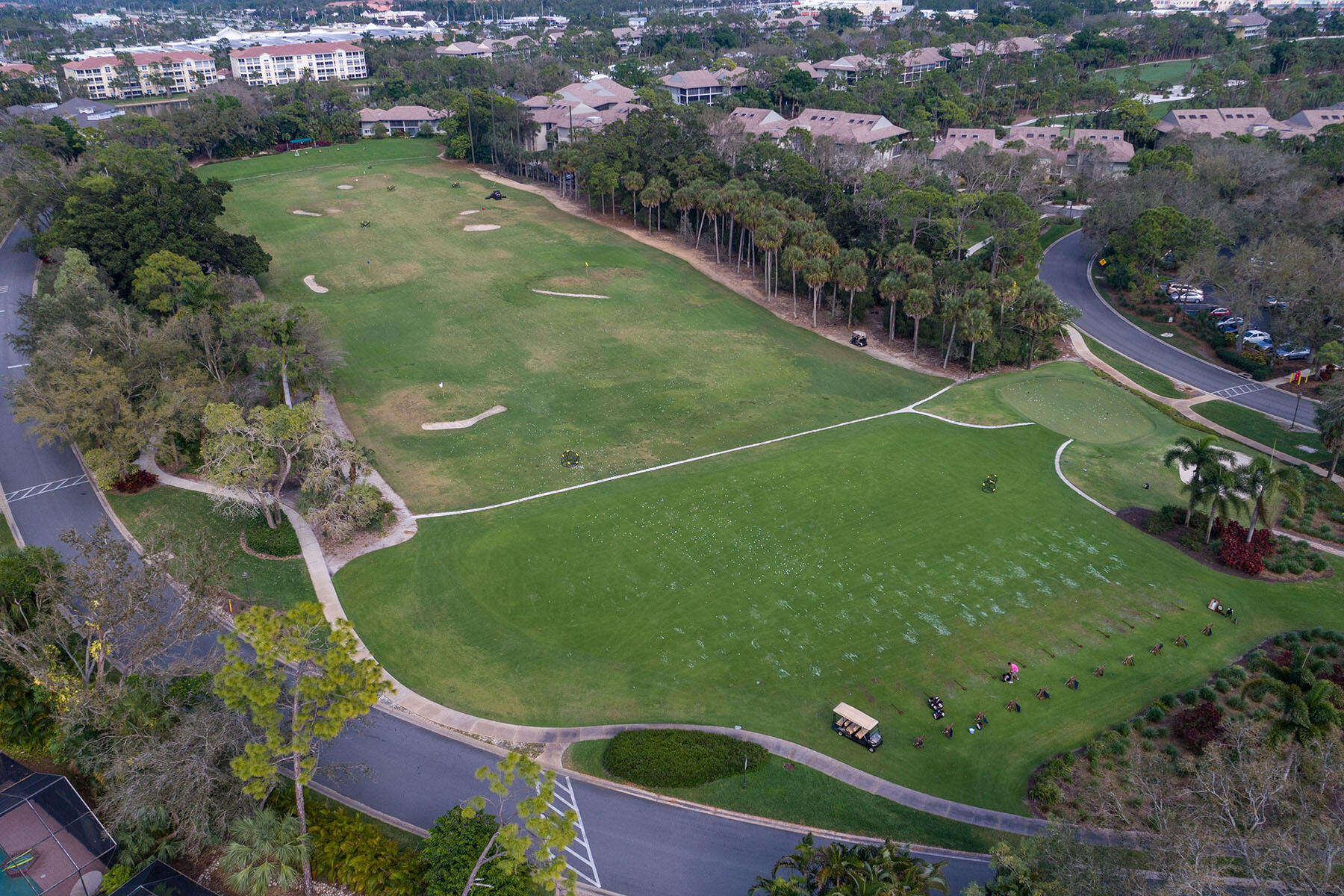 792 Eagle Creek Drive, Unit 204 Naples, FL 34113 - Photo 39 of 49 an aerial view of a football ground