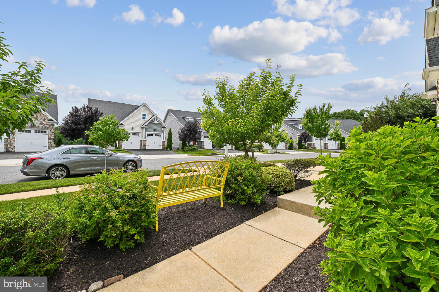 3068 Spring Peeper Court Odenton, MD 21113 - Photo 25 of 42 a view of a garden with houses
