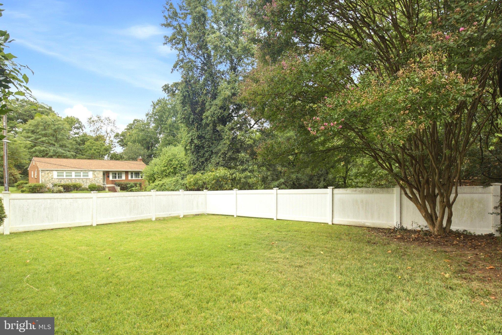 5602 Greenleaf Road Cheverly, MD 20743 - Photo 36 of 51 Large fenced backyard