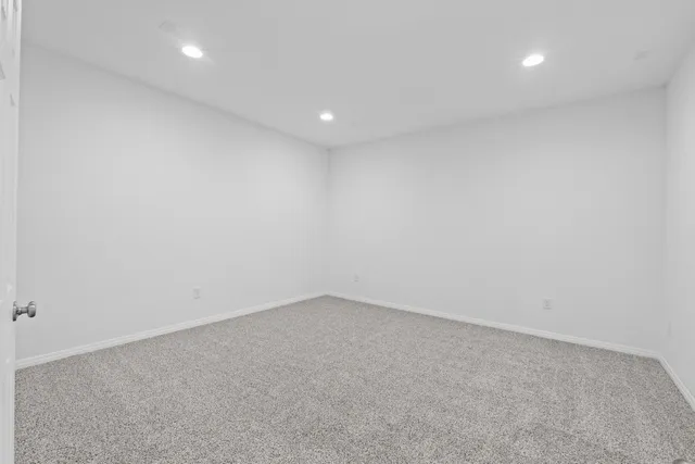 a view of empty room
