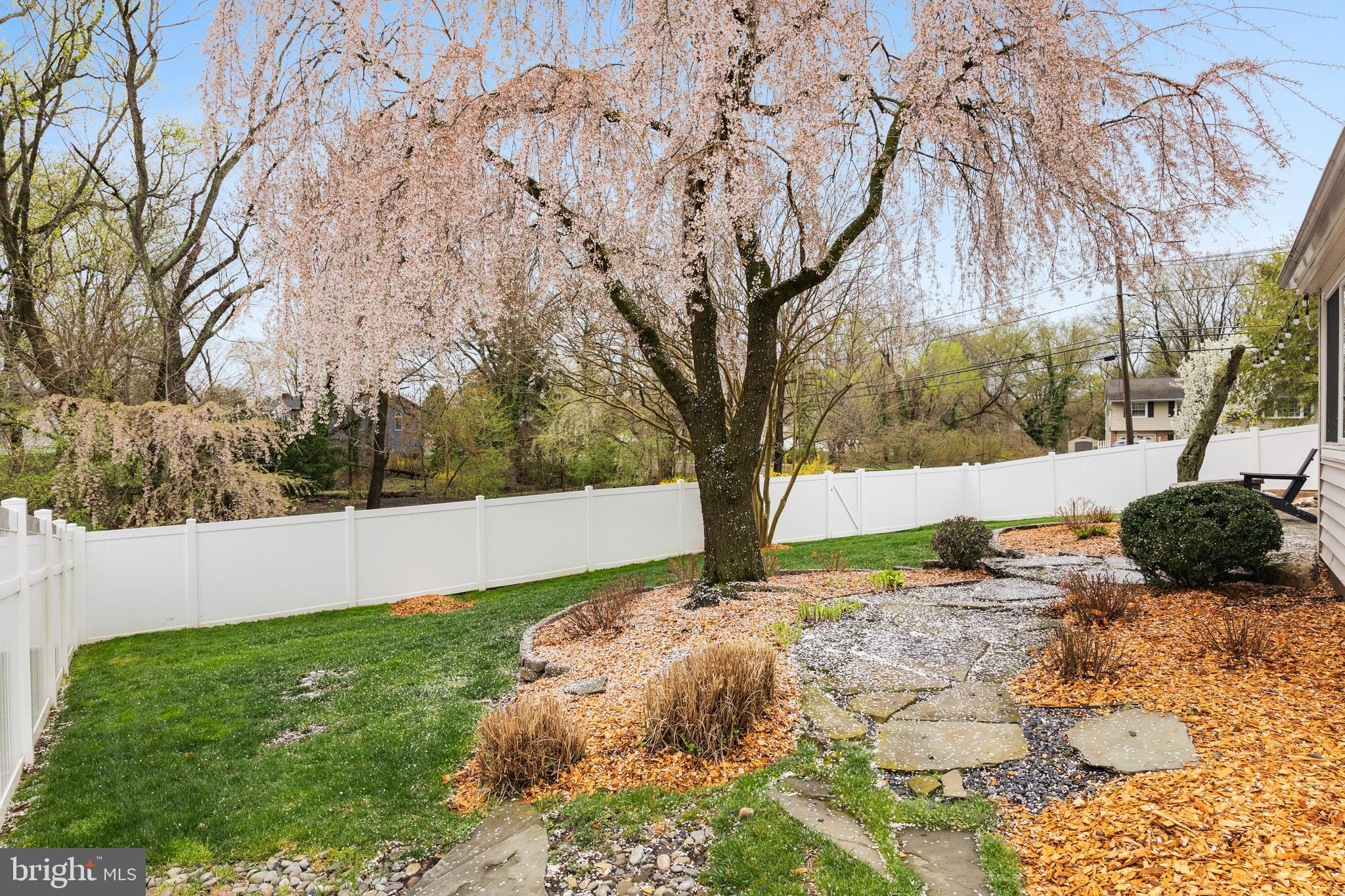 201 Hamilton Road Marlton, NJ 08053 - Photo 40 of 50 a view of backyard with tree