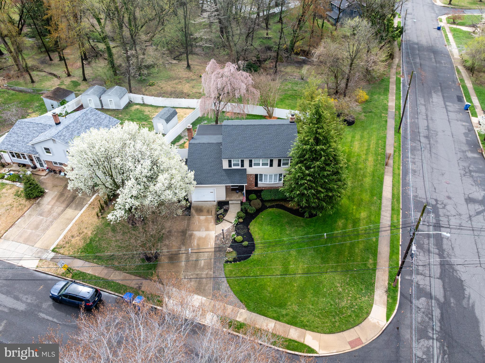 201 Hamilton Road Marlton, NJ 08053 - Photo 45 of 50 an aerial view of a house with outdoor space