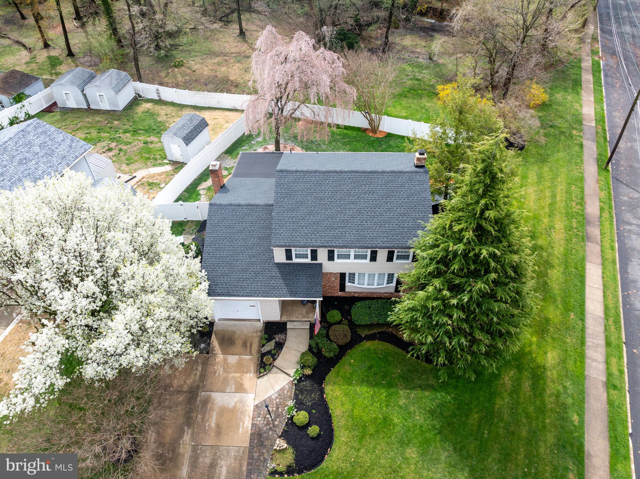 201 Hamilton Road Marlton, NJ 08053 - Photo 47 of 50 a aerial view of a house