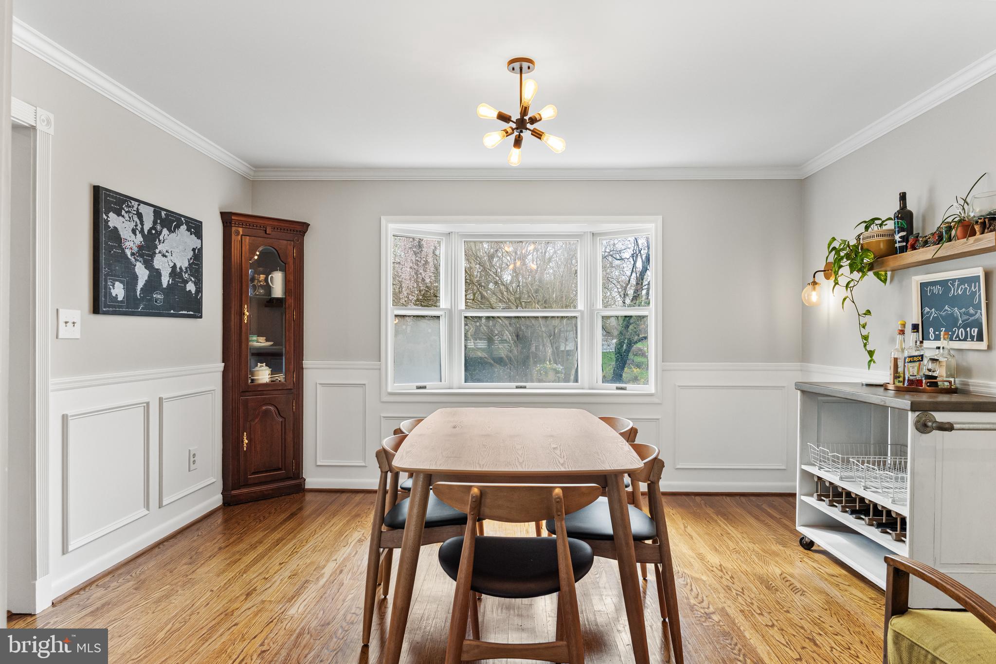 201 Hamilton Road Marlton, NJ 08053 - Photo 10 of 50 a view of a dining room with furniture window and wooden floor
