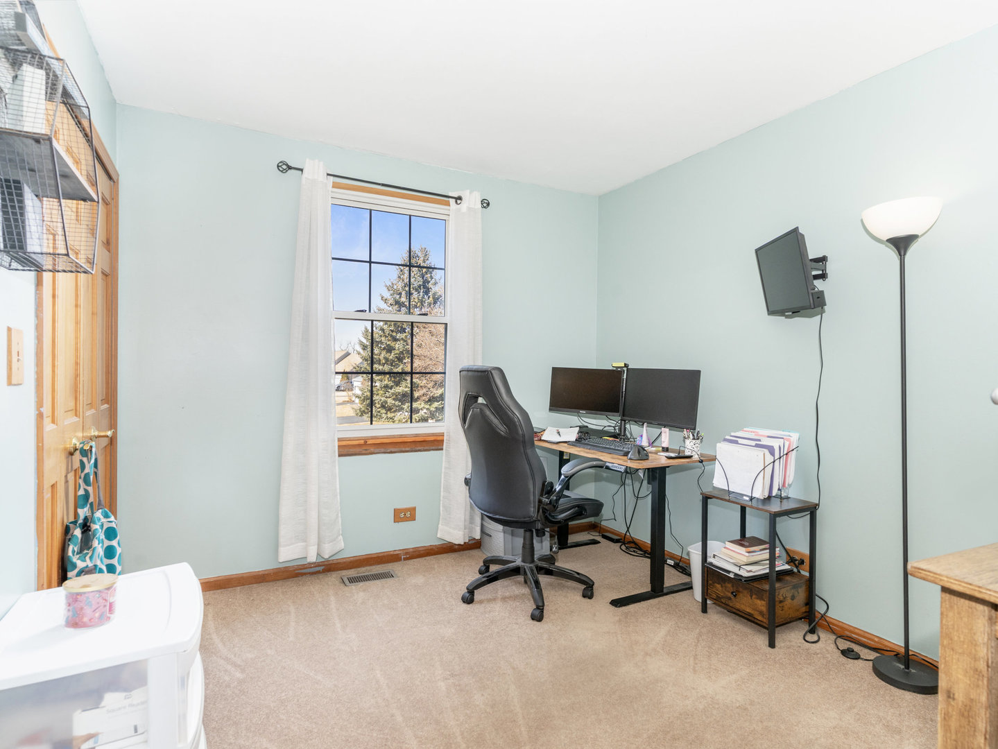 1400 Bar Harbour Road Aurora, IL 60504 - Photo 11 of 25 a view of a workspace with furniture and a window