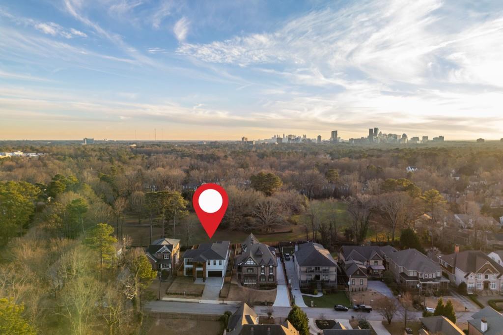 1127 Wimberly Road Northeast Atlanta, GA 30319 - Photo 37 of 37 a view of a sky from a balcony