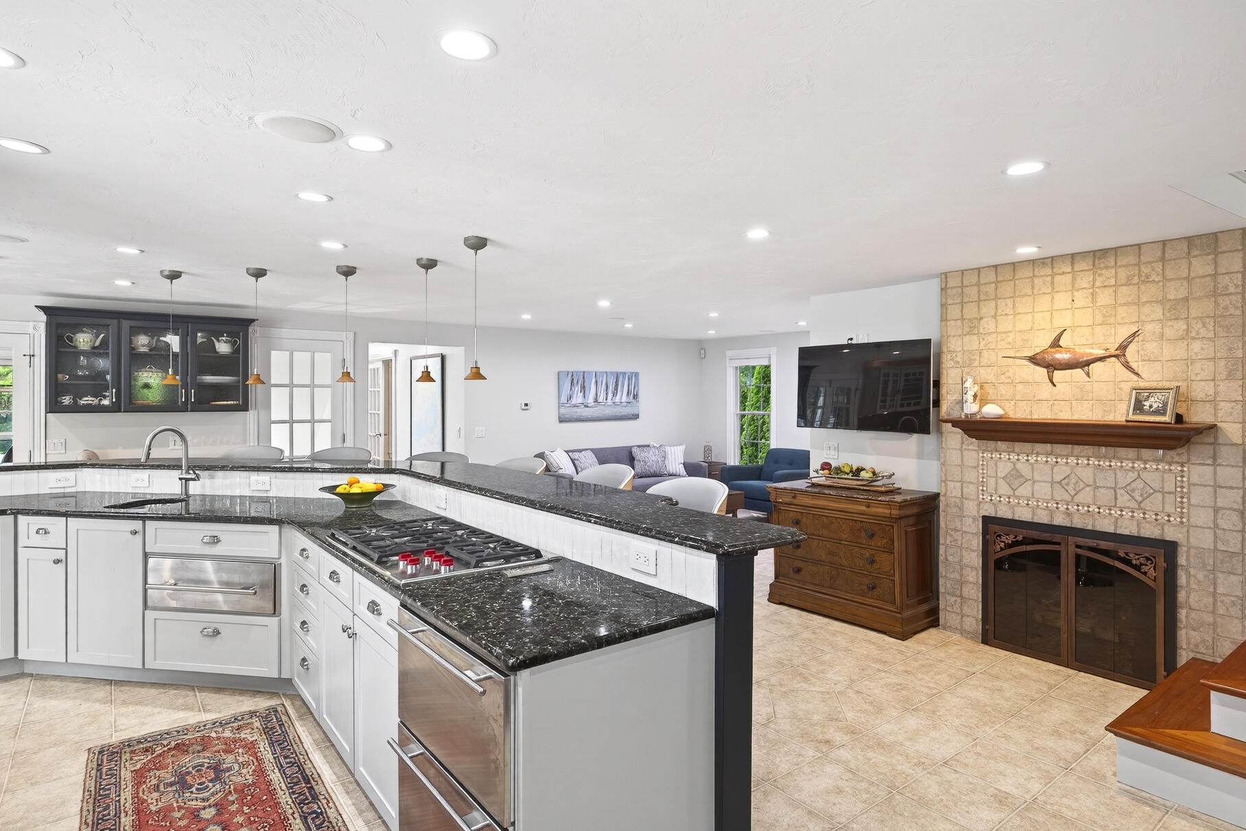 72 River Road Marstons Mills, MA 02648 - Photo 26 of 65 a kitchen with a stove and a sink
