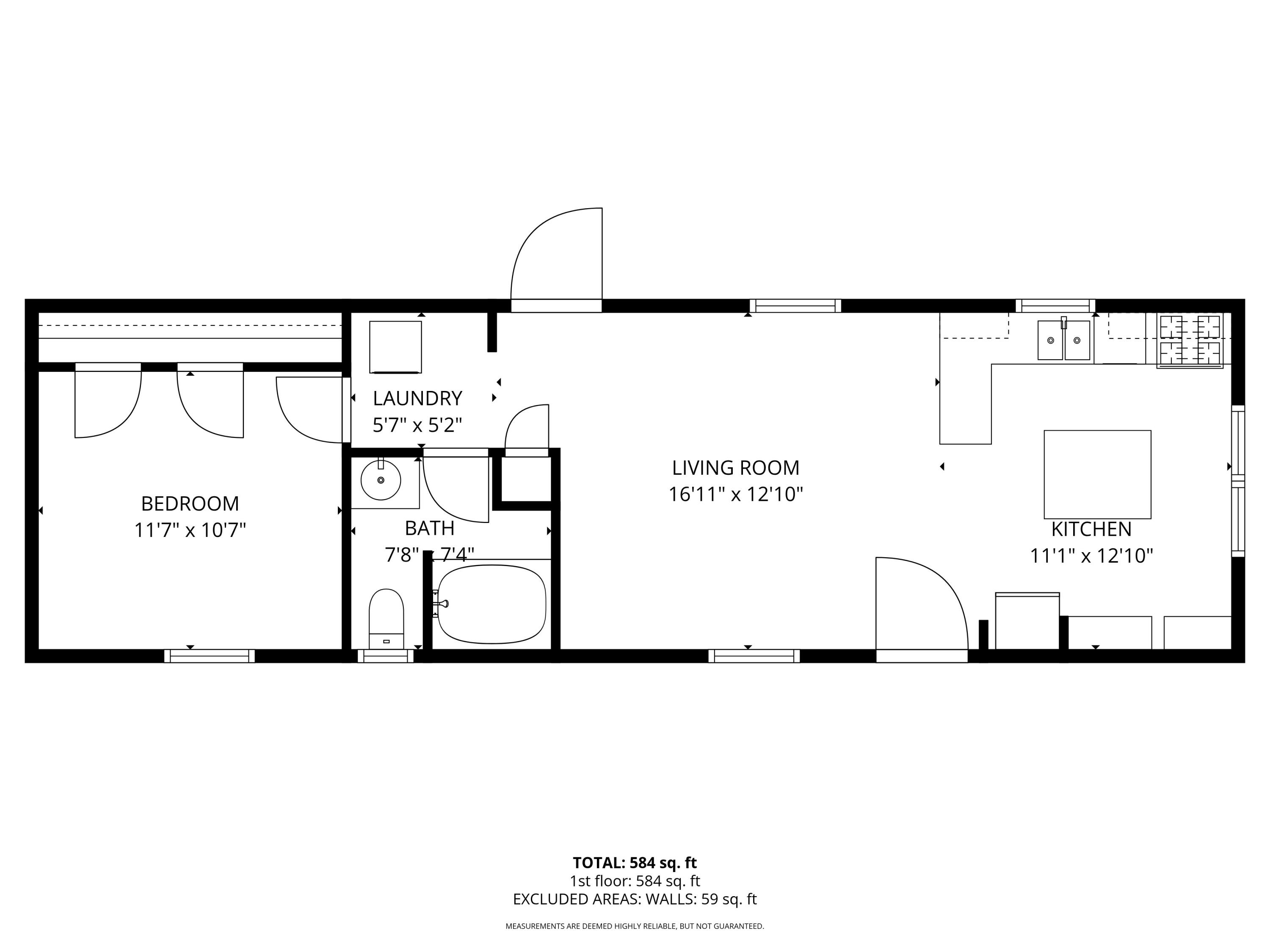 178 Collins Road Rockaway Beach, MO 65740 - Photo 38 of 38 1-Floorplan_1