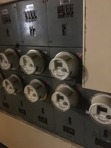 a close view of door lock