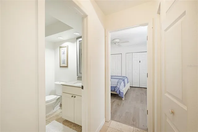 a bathroom with white walls
