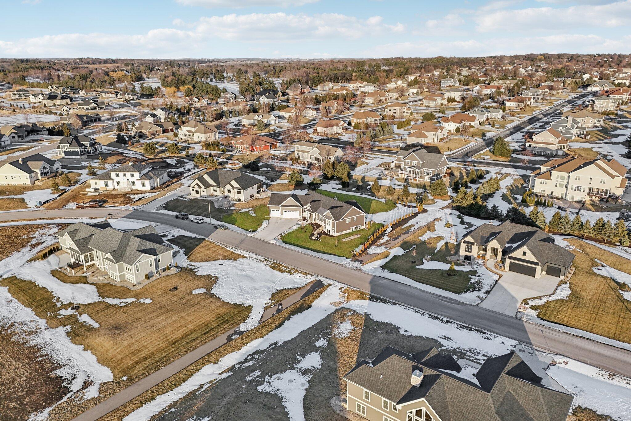 6682 Morning Dew Lane Windsor, WI 53590 - Photo 8 of 61 Aerial View