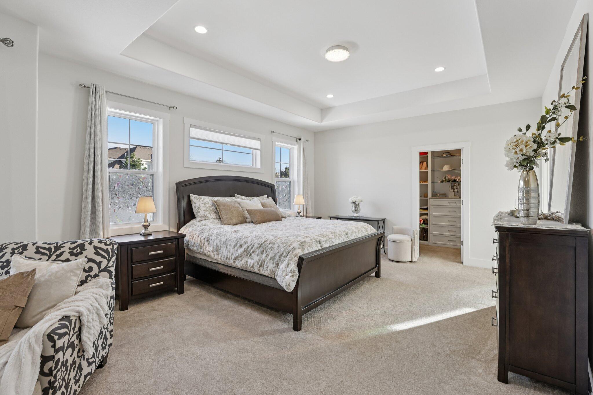 6682 Morning Dew Lane Windsor, WI 53590 - Photo 24 of 61 Primary Bedroom w/ Natural Light