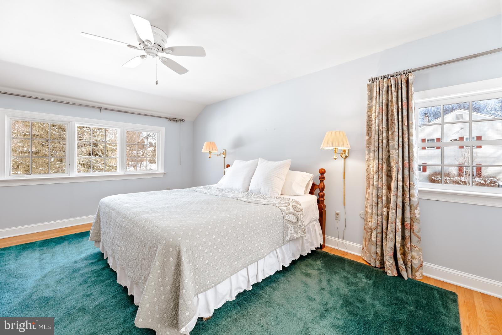 44 Buck Road Warrington, PA 18976 - Photo 20 of 45 Primary Bedroom huge window overlooking backyard