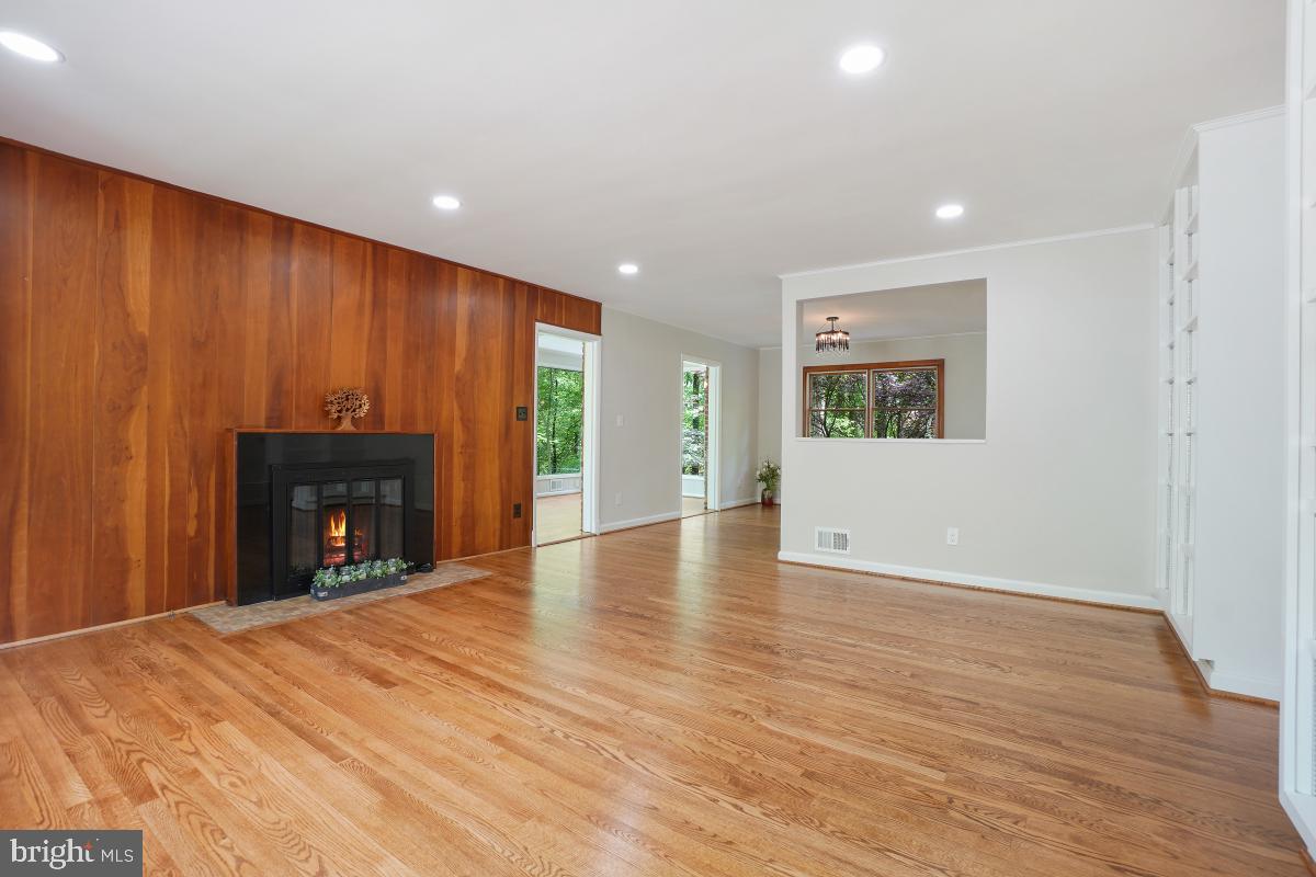 1912 Norvale Road Silver Spring, MD 20906 - Photo 6 of 33 Living Room with Fireplace