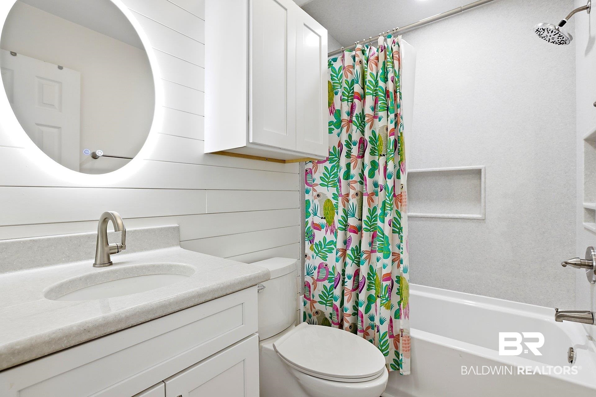 25793 Bonito Avenue Orange Beach, AL 36561 - Photo 22 of 27 Full bath featuring vanity and shower / bathtub combination