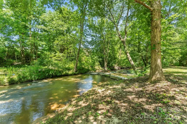 a view of yard with green space