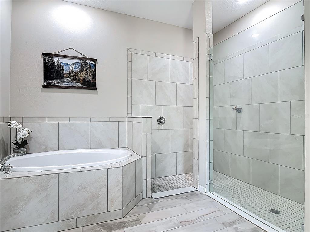 39641 Royal Trails Road Eustis, FL 32736 - Photo 30 of 63 a bathroom with a sink a toilet and shower