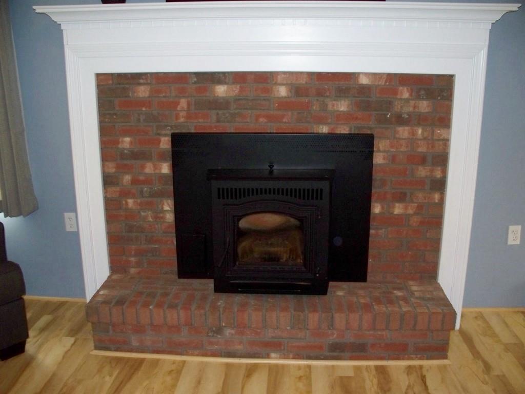 6 Longley Road Madison, ME 04950 - Photo 6 of 35 Living Room Fireplace with Pellet...