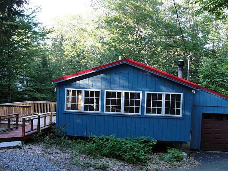 23 Fox Crossing Road Bridgton, ME 04009 - Photo 4 of 29 Exterior Front. Brand new deck and roof.