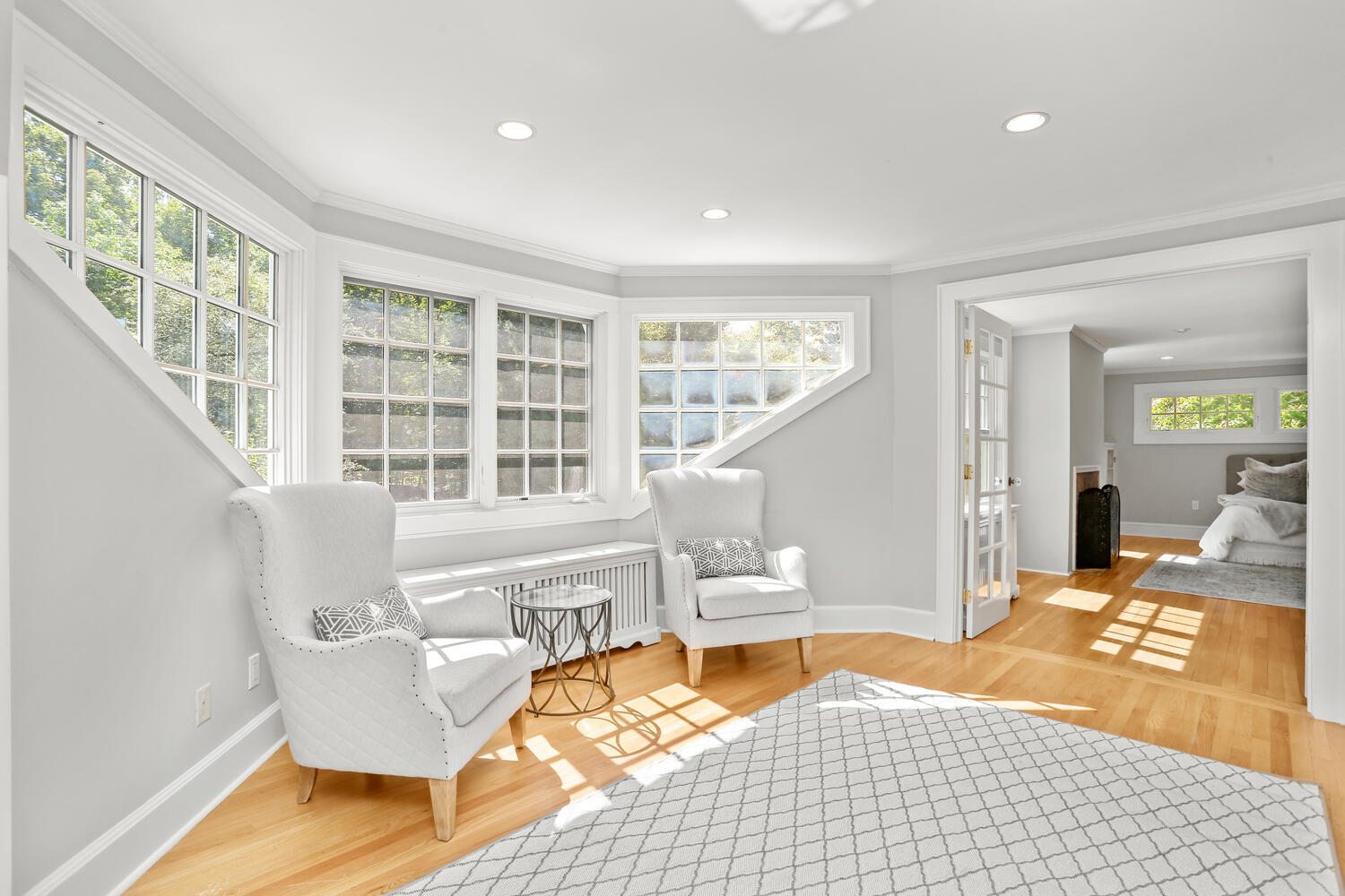 Undisclosed Address Norwalk, CT 06850 - Photo 20 of 40 a living room with furniture and a large window