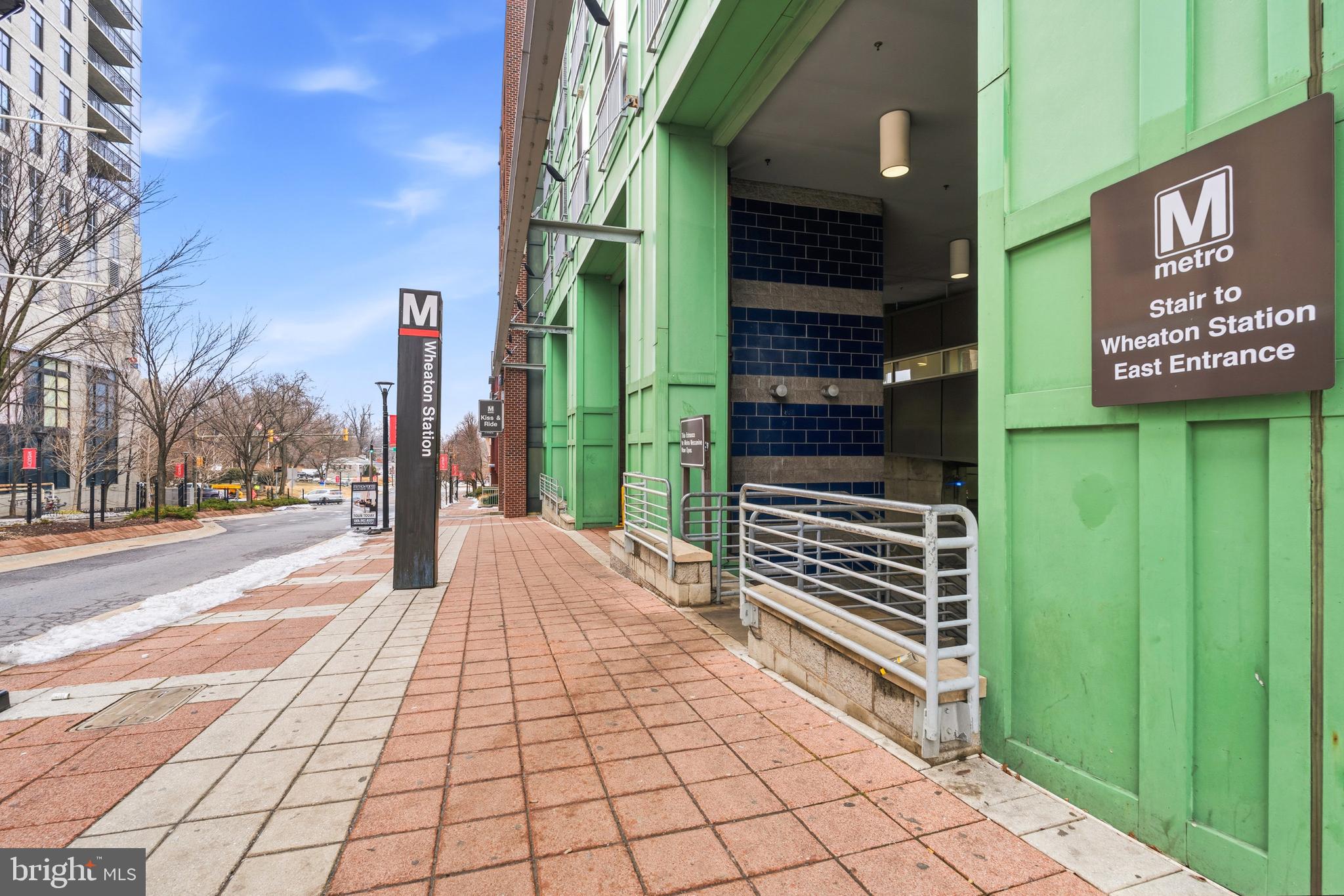 1121 University Boulevard West, Unit 1407B Silver Spring, MD 20902 - Photo 26 of 27 a view of a pathway both side of building