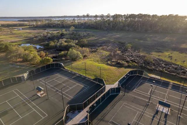 a view of a balcony with an ocean