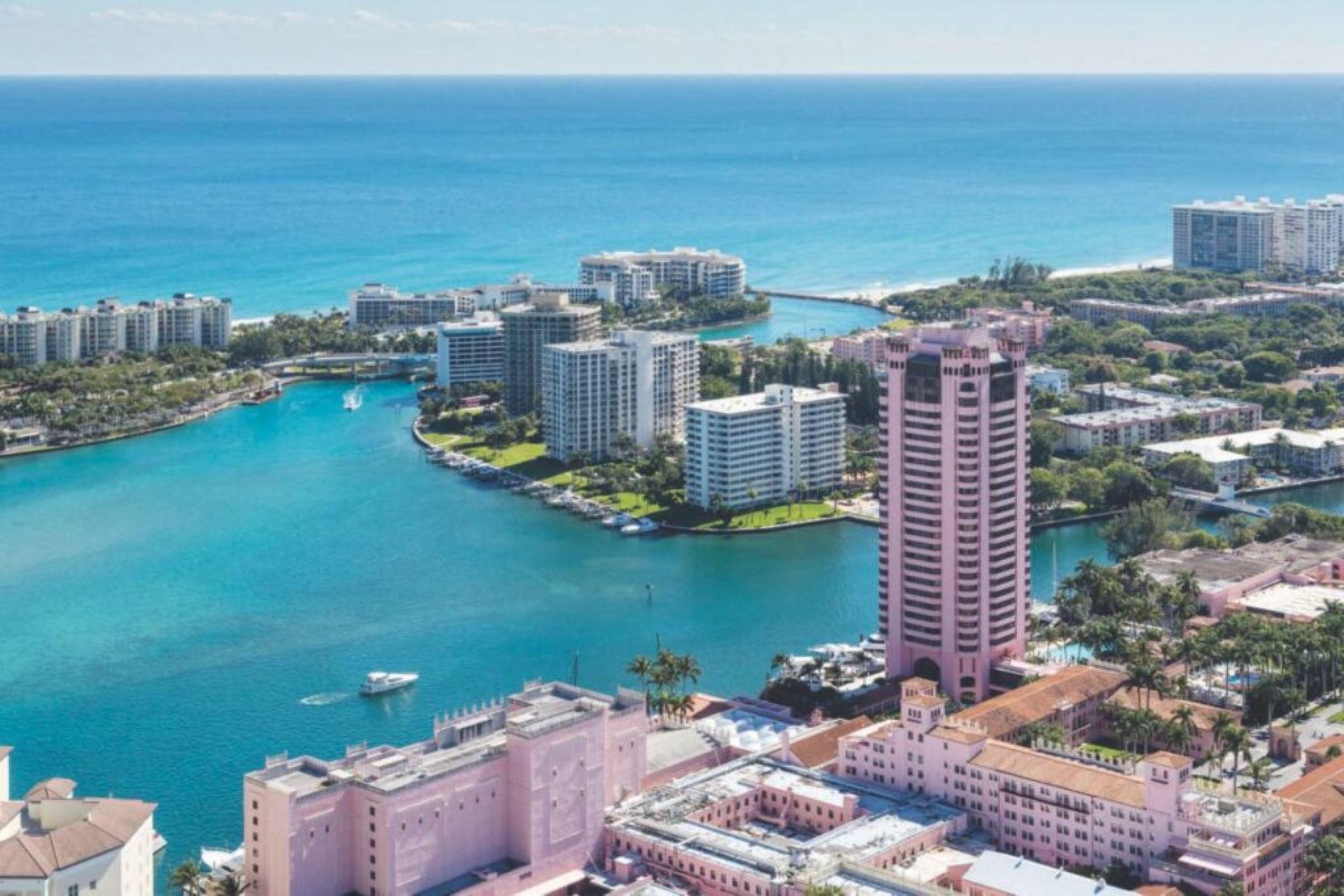 18905 Cloud Lake Circle Boca Raton, FL 33496 - Photo 31 of 35 aerial intercoastal