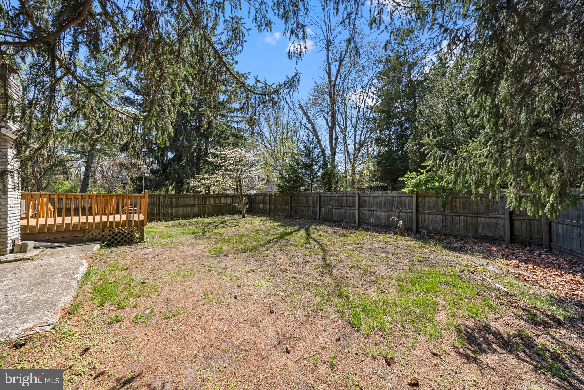 2137 Sicklerville Road Sicklerville, NJ 08081 - Photo 32 of 32 a backyard of a house with a tree