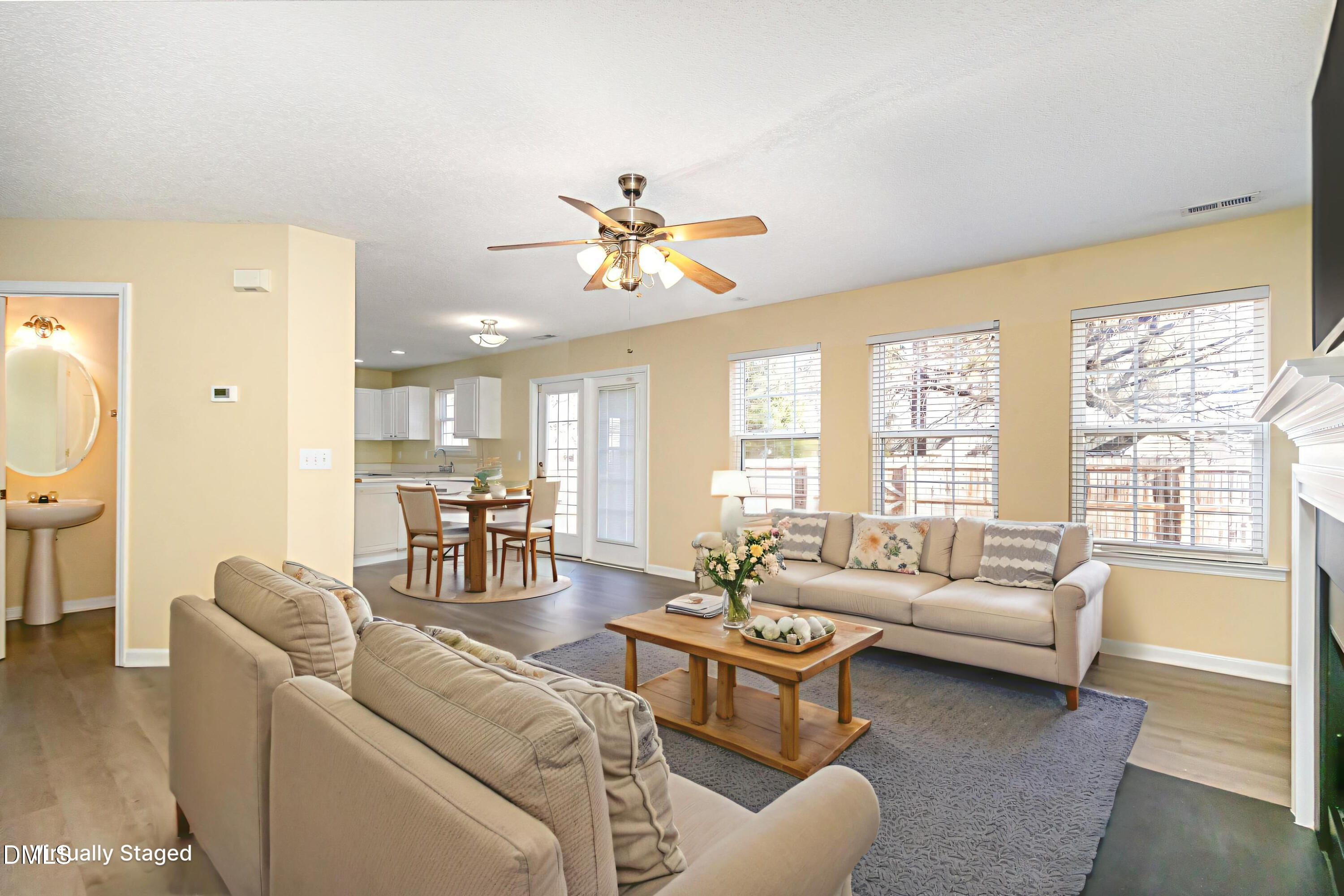 4809 Kaycee Court Raleigh, NC 27616 - Photo 7 of 41 a living room with furniture and a large window