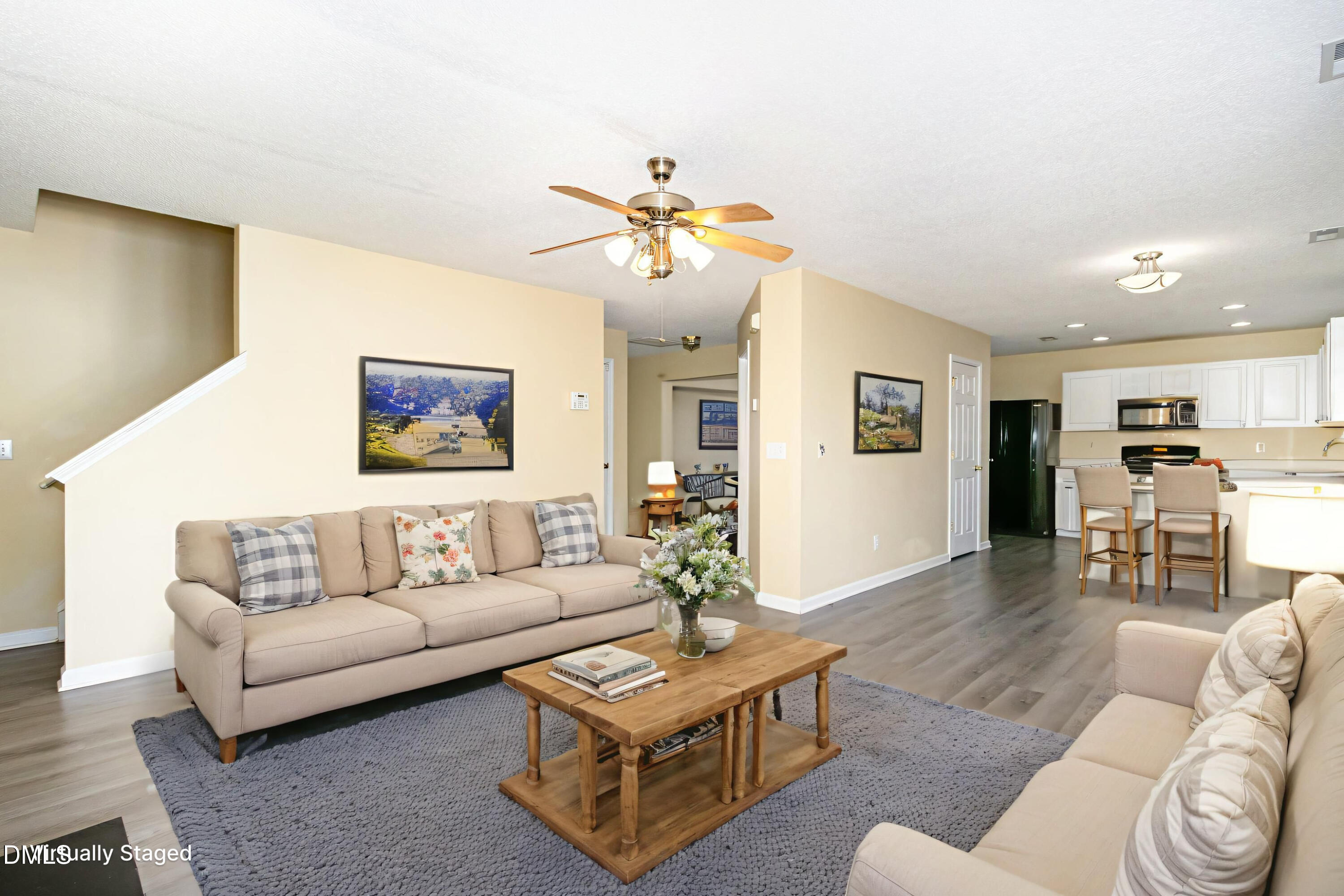 4809 Kaycee Court Raleigh, NC 27616 - Photo 9 of 41 a living room with furniture and wooden floor