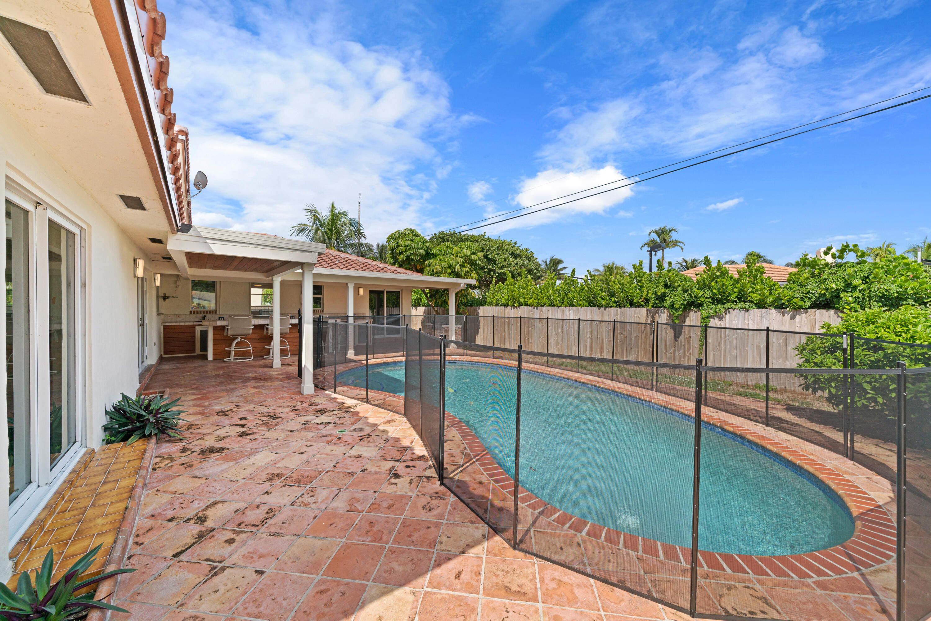 18 Duke Drive Lake Worth, FL 33460 - Photo 29 of 29 a view of a house with backyard and deck